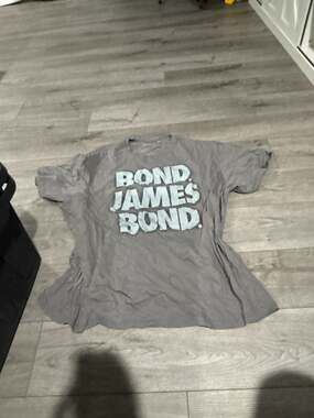 007 James Bond Official Merchandise 'Bond, James Bond' Graphic T-Shirt